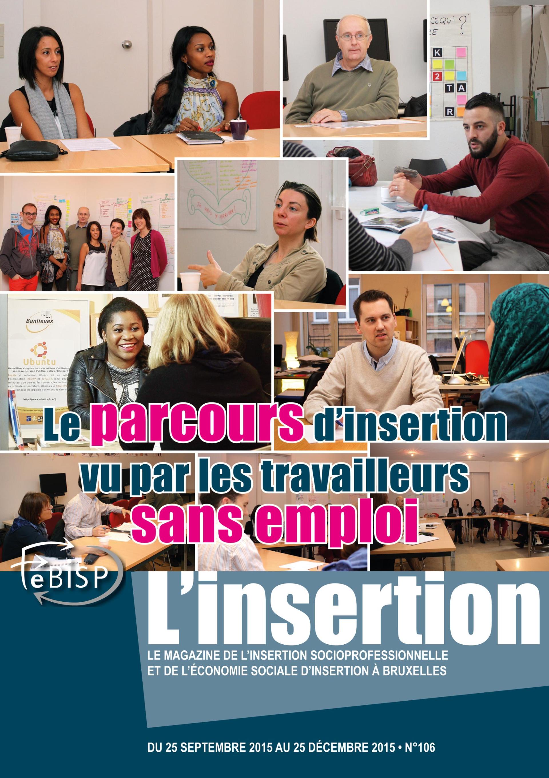 N°106 - Le parcours d'insertion vu par les travailleurs sans emploi