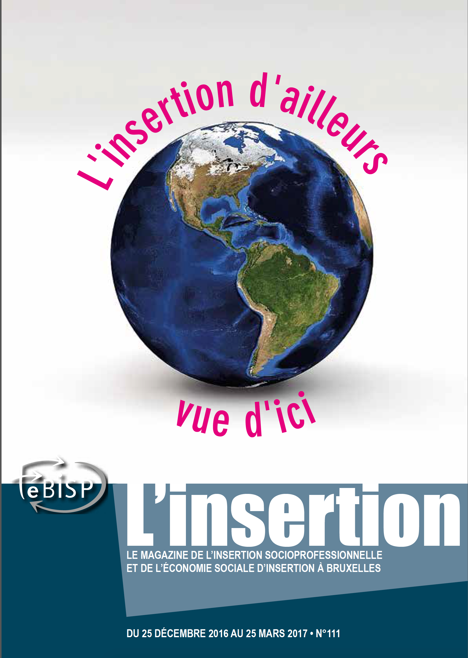 N°111 - L'insertion d'ailleurs vue d'ici