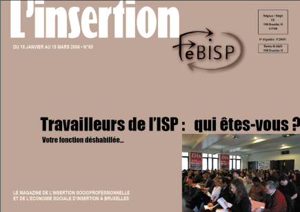 L'insertion 65Travailleurs de l'ISP : qui êtes-vous ? Votre fonction déshabillée... - Agrandir l'image