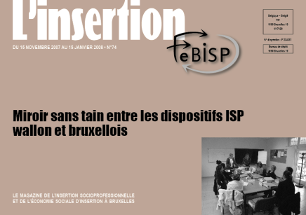 L'insertion 74Miroir sans tain entre les dispositifs ISP wallon et bruxellois - Agrandir l'image