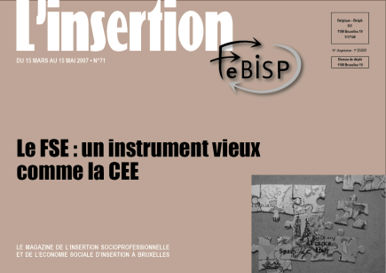 L'insertion 71Le FSE : un instrument vieux comme la CEE - Agrandir l'image